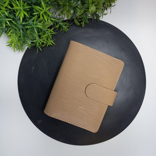 A7 Ripple binder - gold rings - various colours