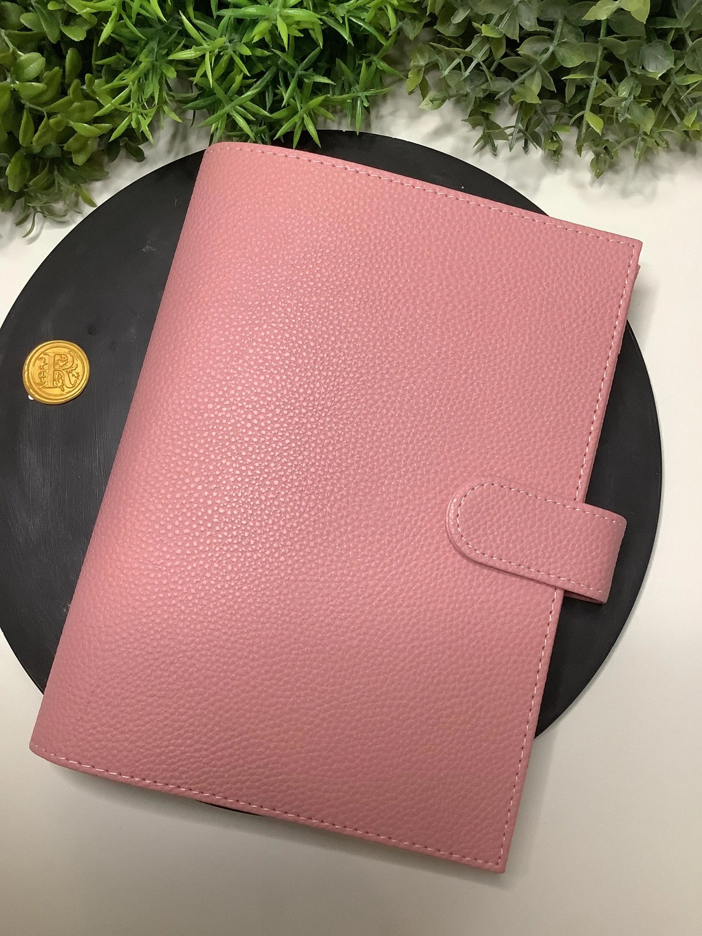 A5 Pebble binder - silver rings - various colours