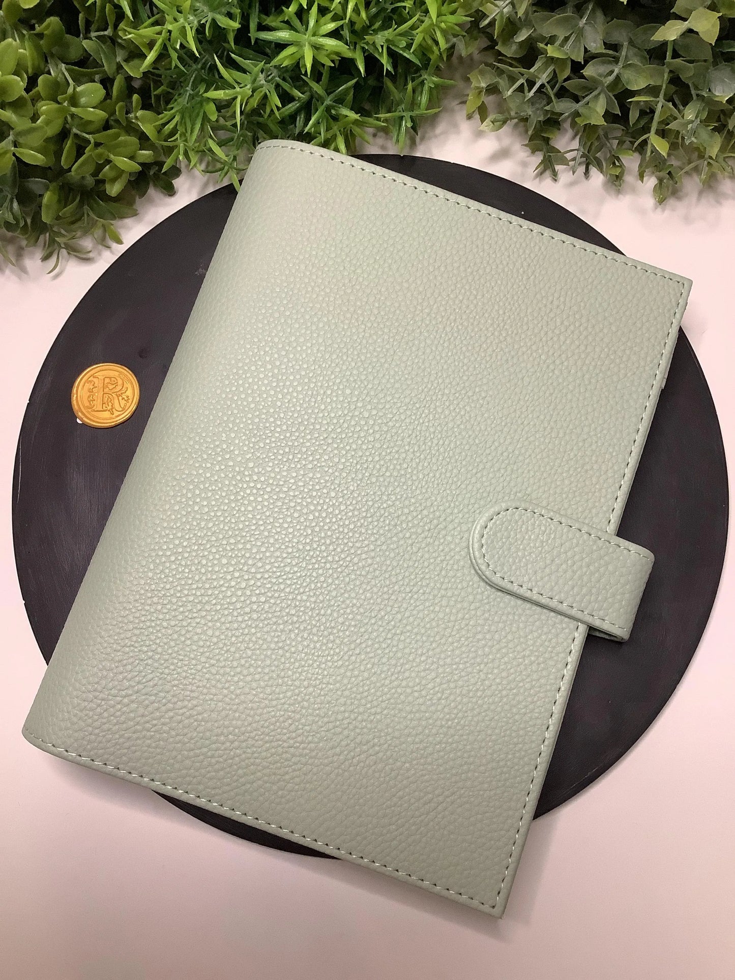 A5 Pebble binder - silver rings - various colours