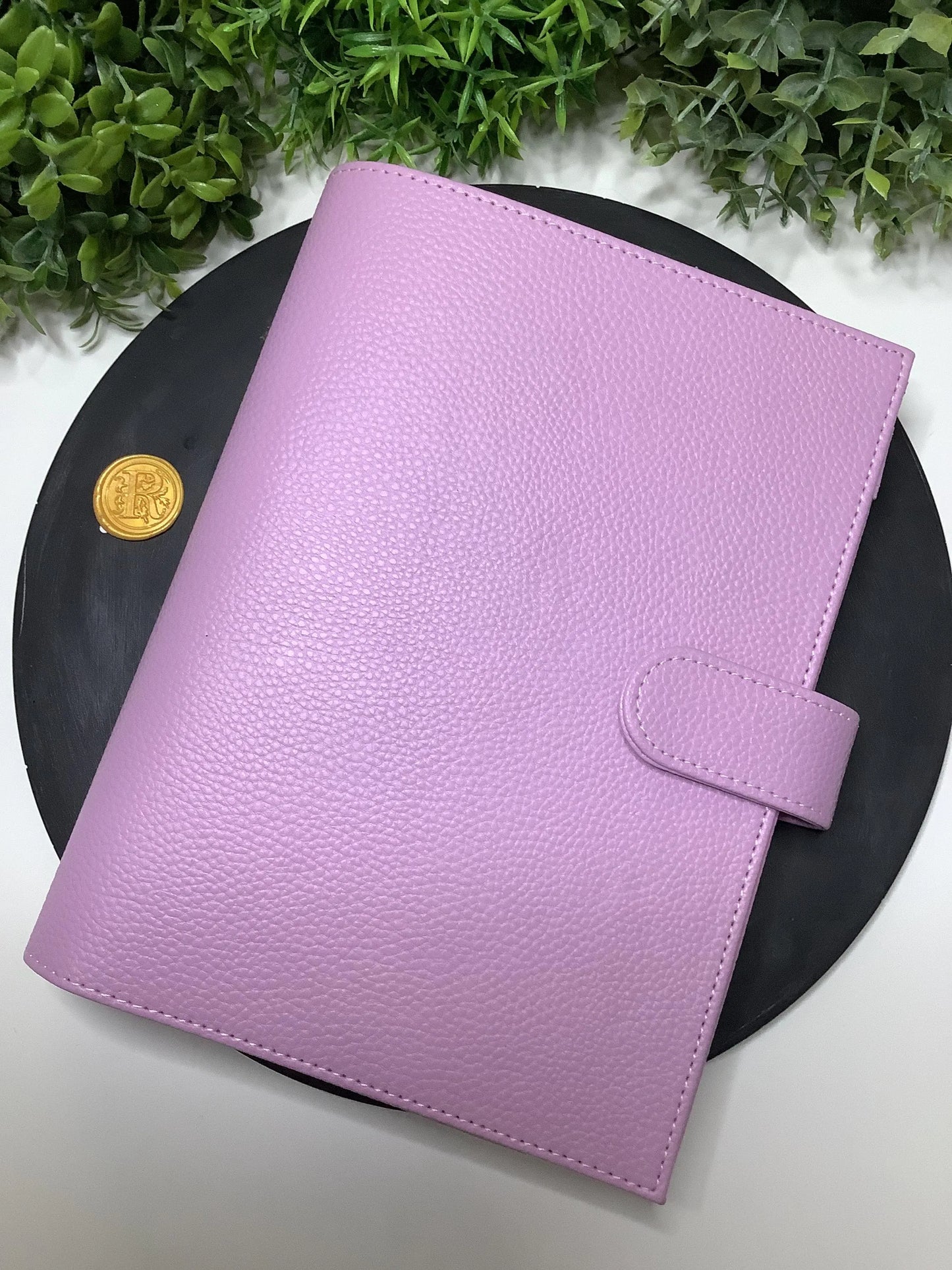 A5 Pebble binder - silver rings - various colours