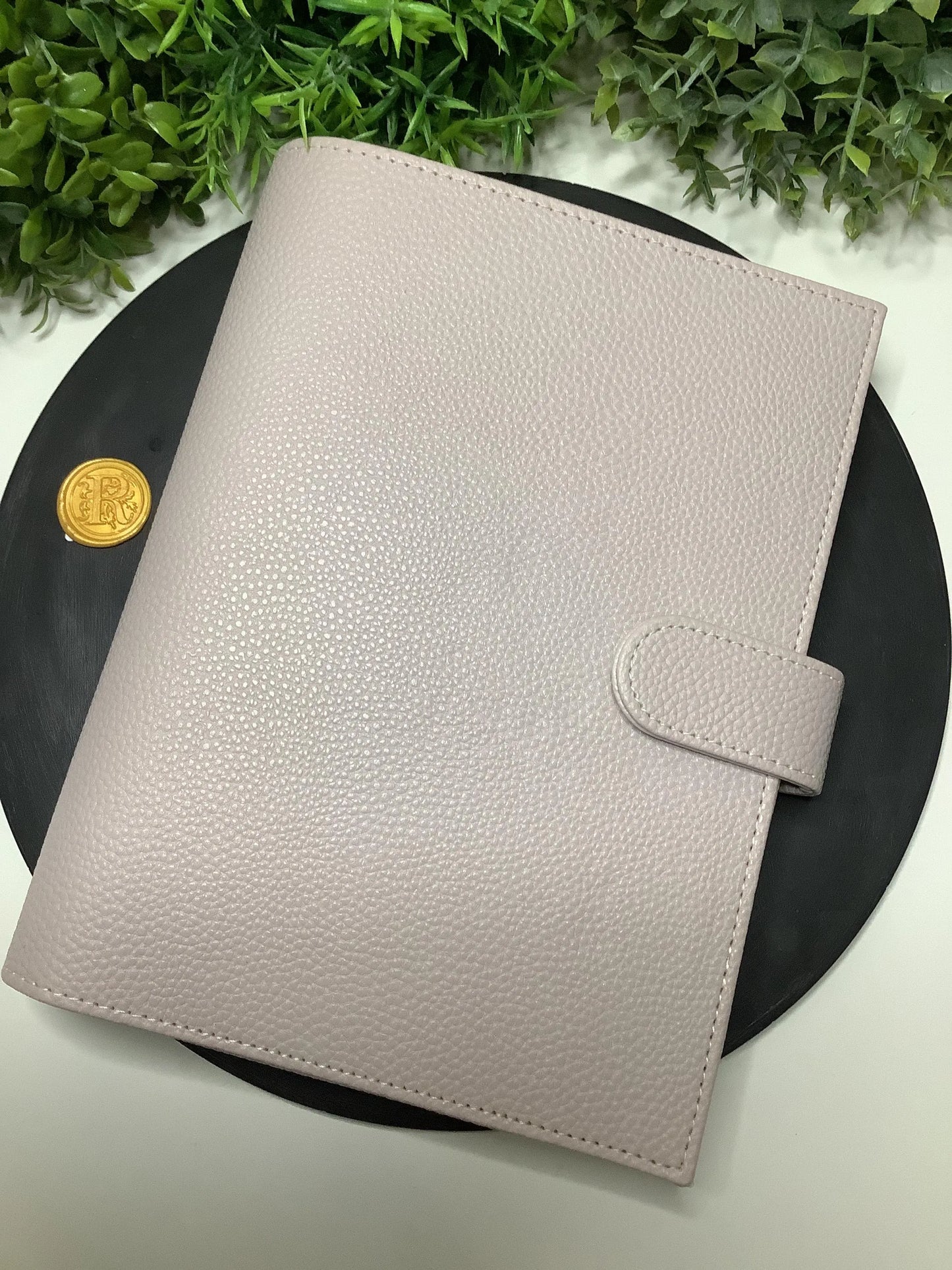 A5 Pebble binder - silver rings - various colours