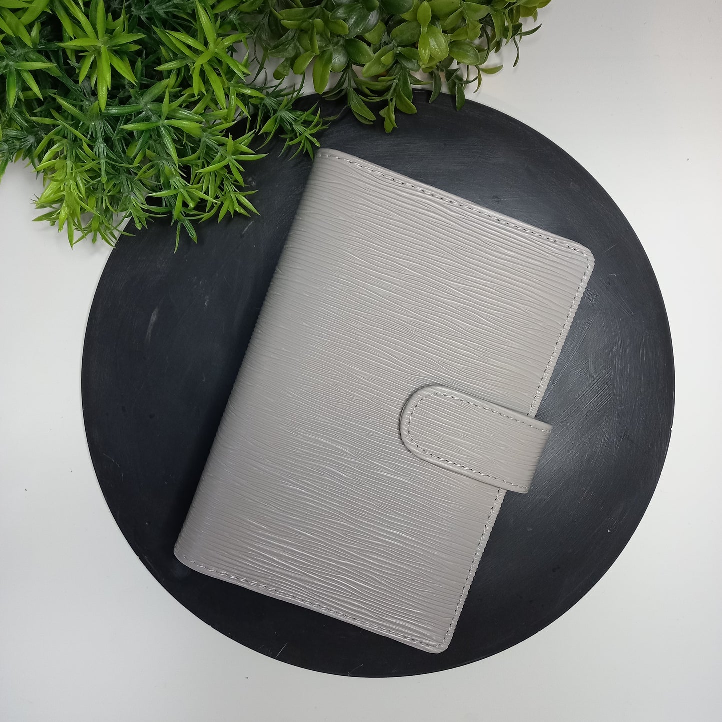 A6 Ripple Binder - gold rings - various colours