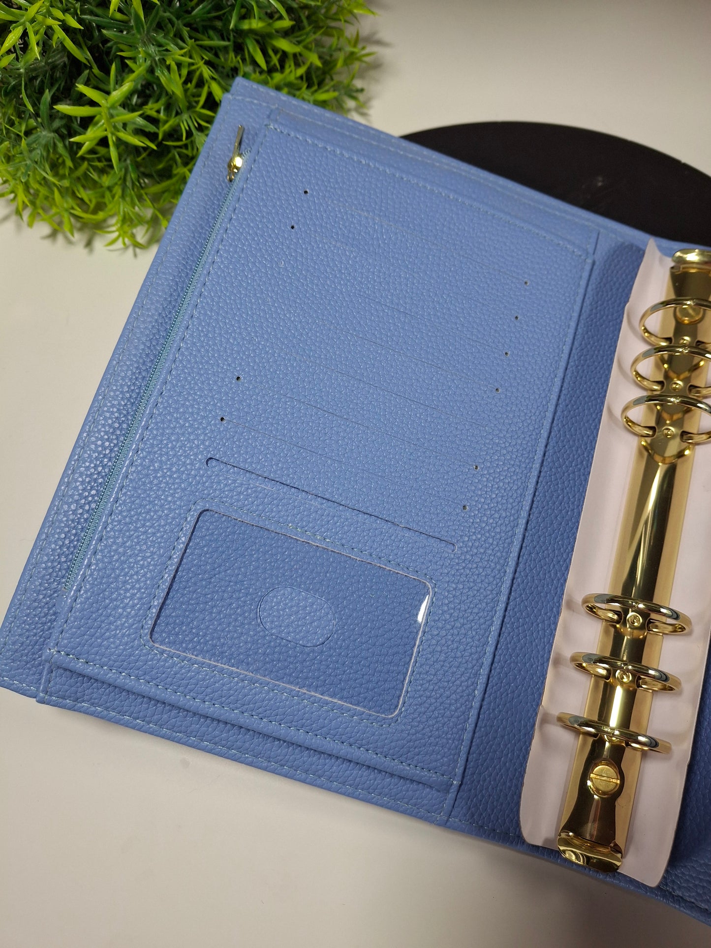 A5 Pebble binder - gold rings - black rings - various colours