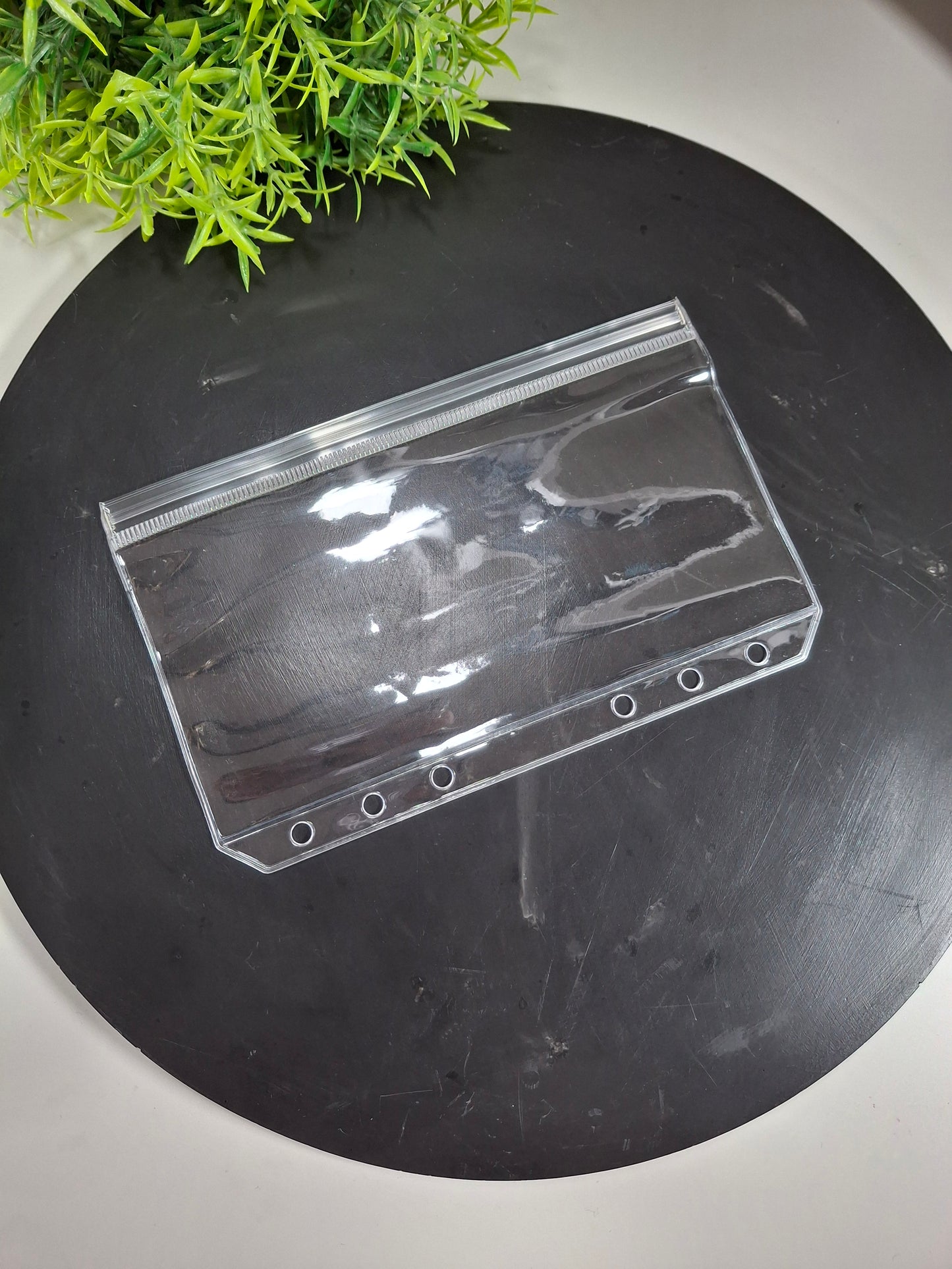 A6 clear zipless envelope