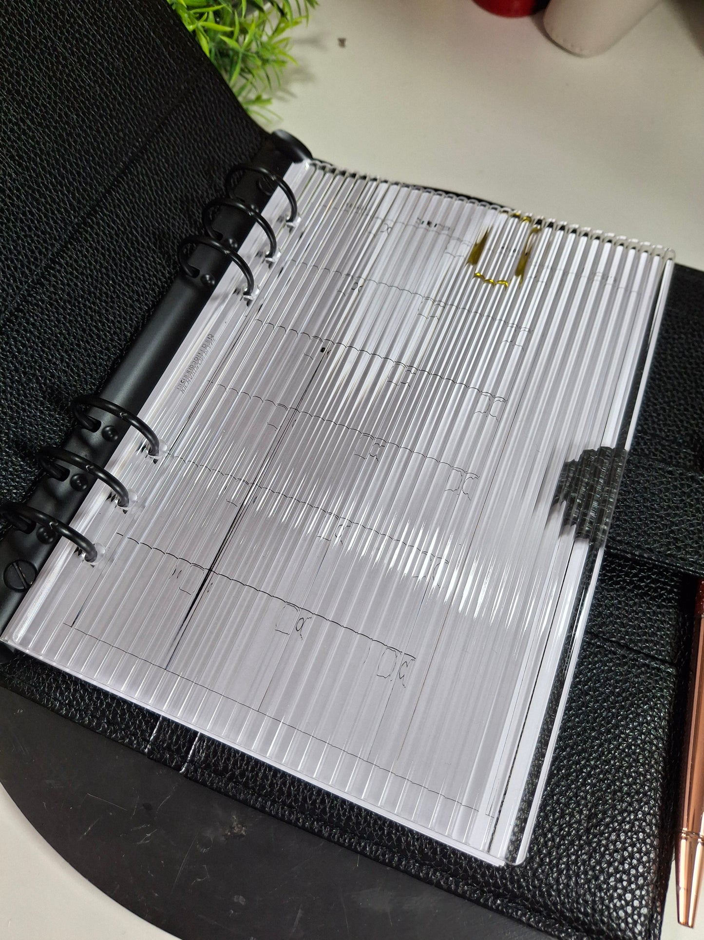 A5 fluted acrylic dashboards