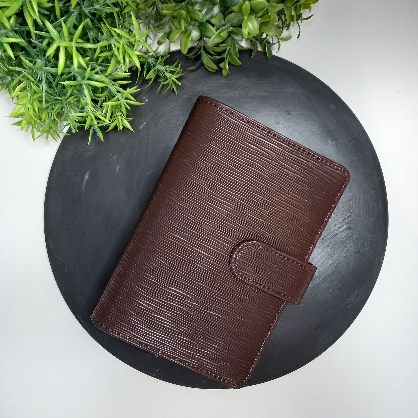 A6 Ripple Binder - gold rings - various colours