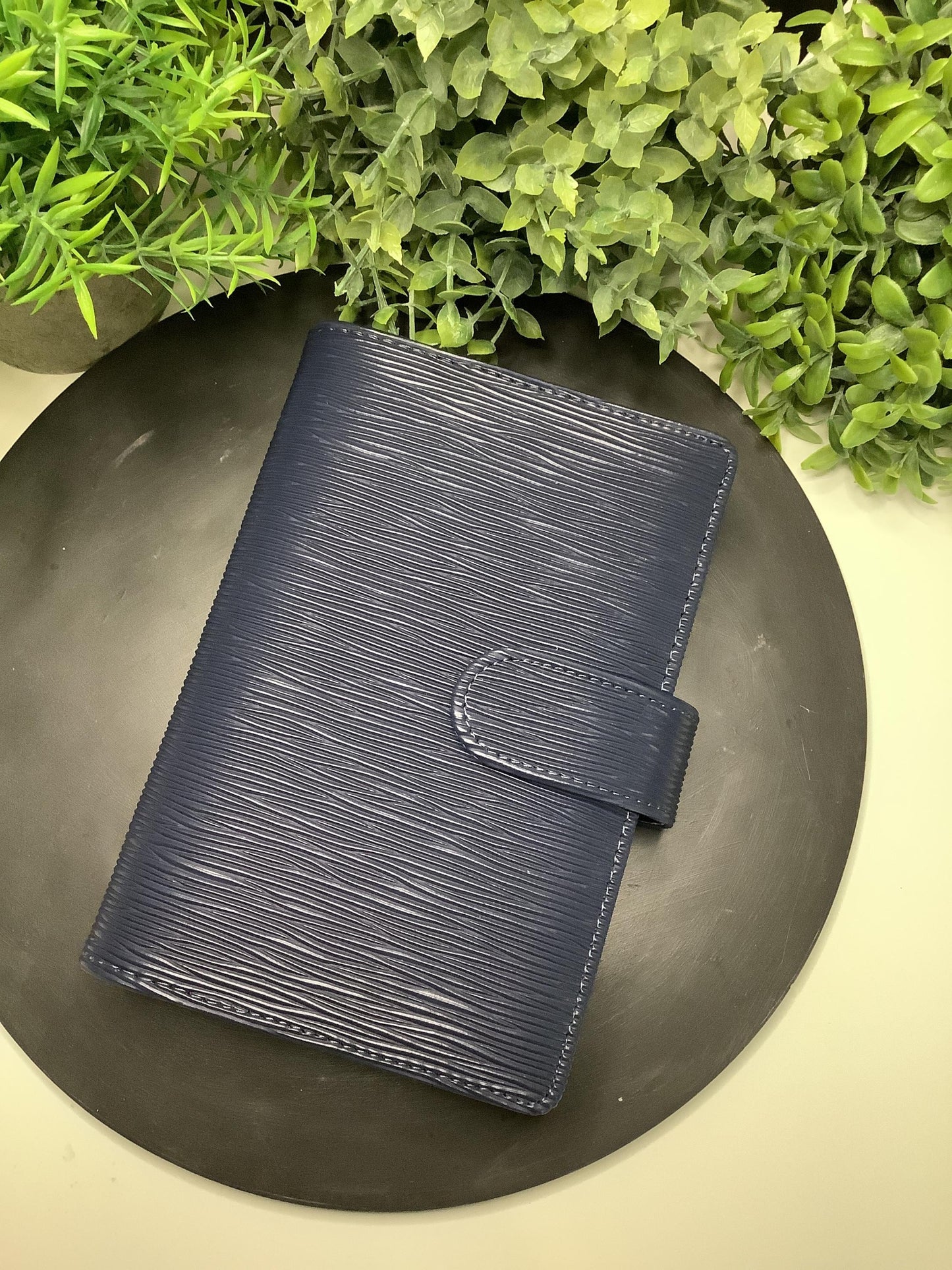 A6 Ripple Binder - gold rings - various colours
