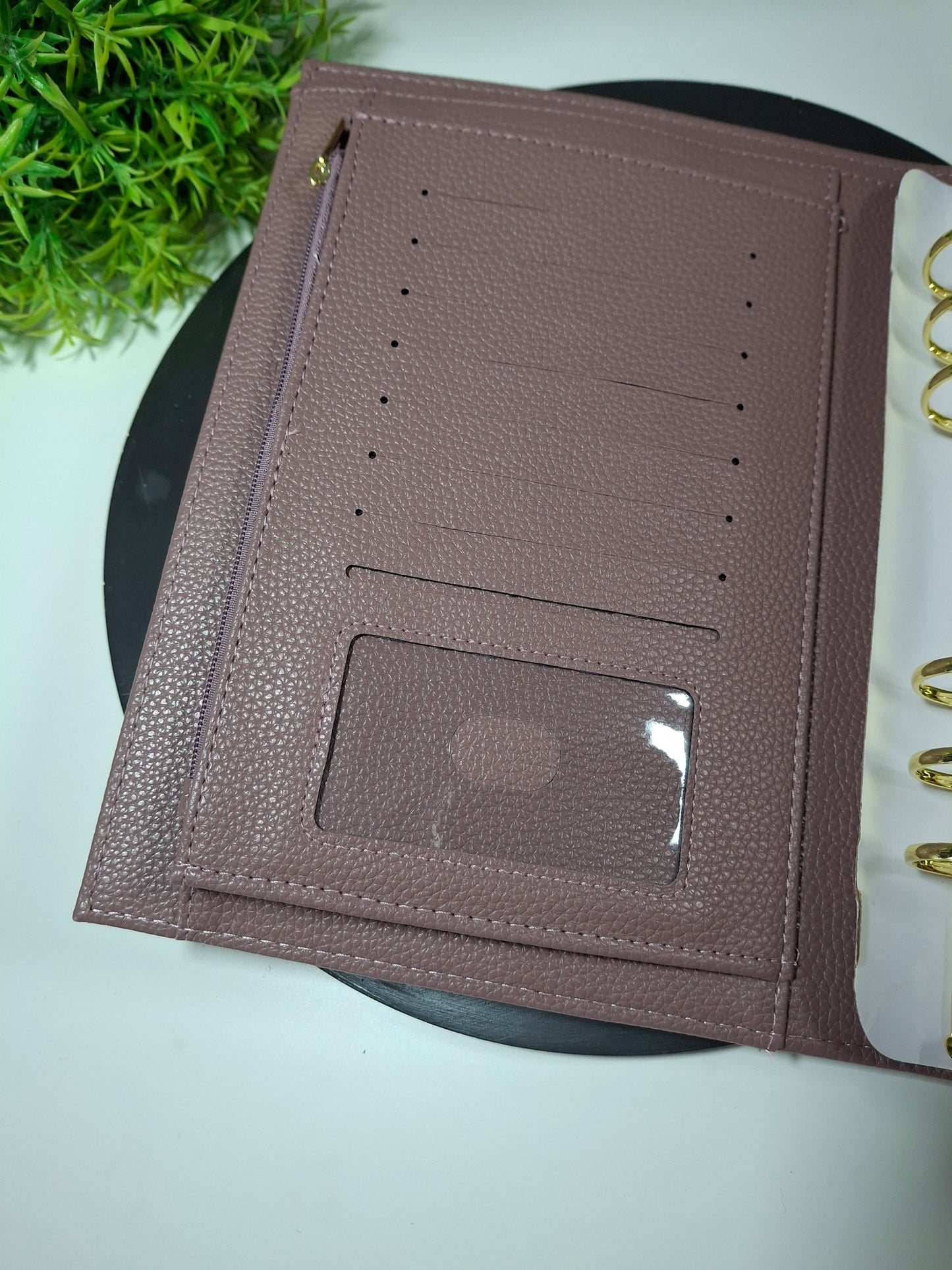 A5 Pebble binder - gold rings - black rings - various colours