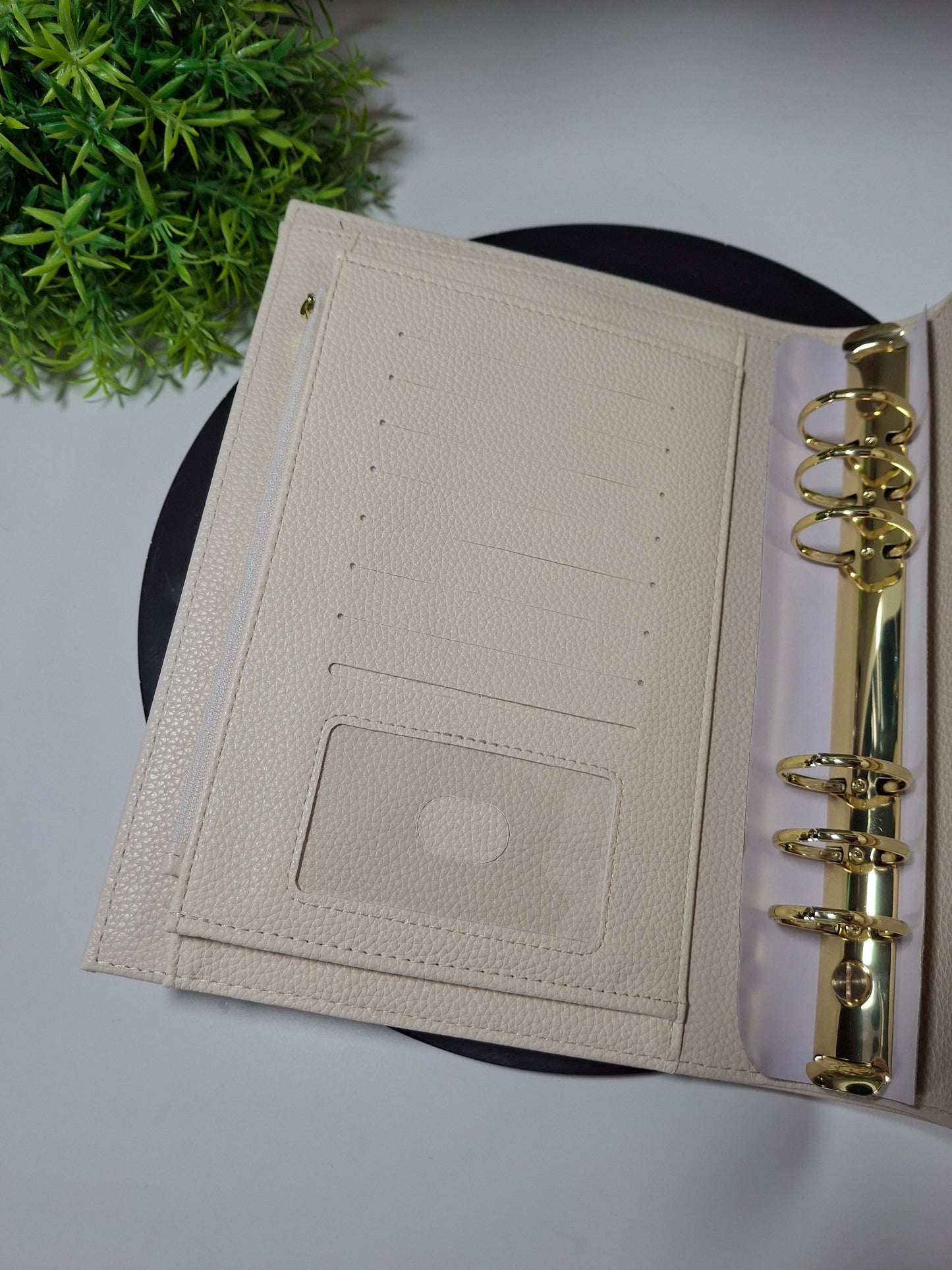 A5 Pebble binder - gold rings - black rings - various colours