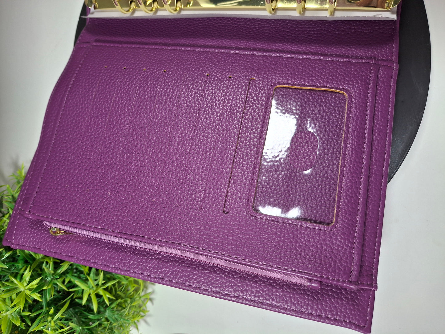 A5 Pebble binder - gold rings - black rings - various colours