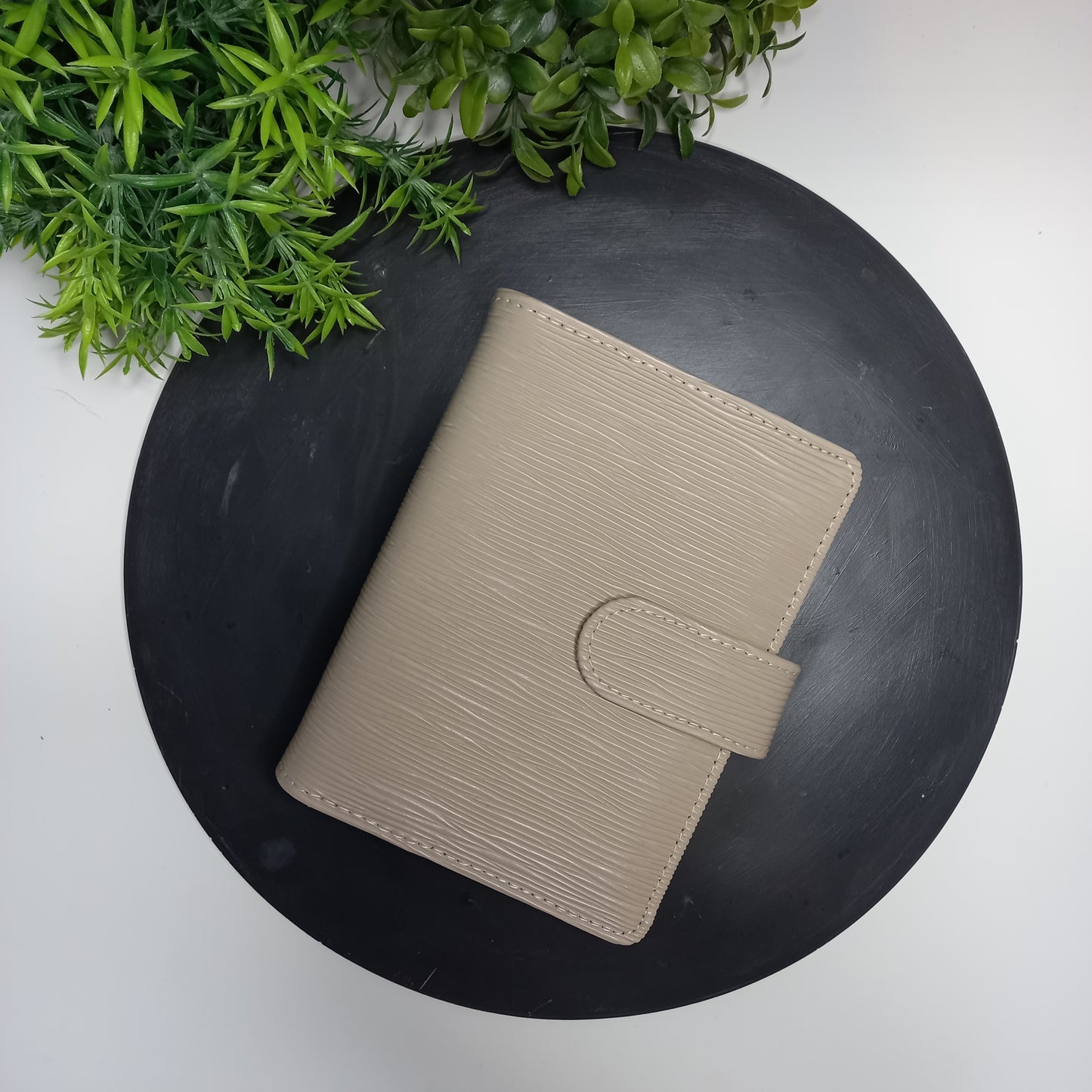 A7 Ripple binder - gold rings - various colours