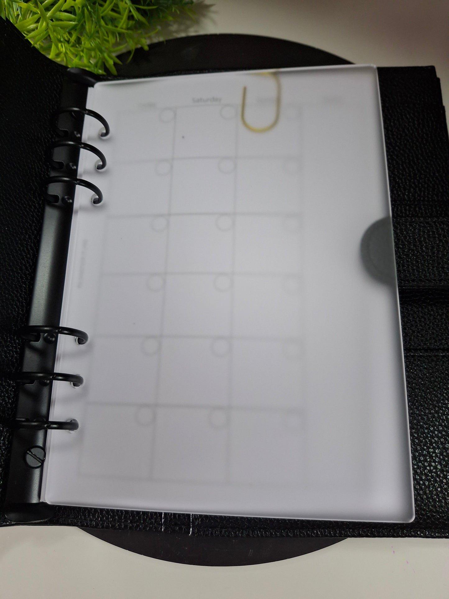 A5 frosted acrylic dashboards