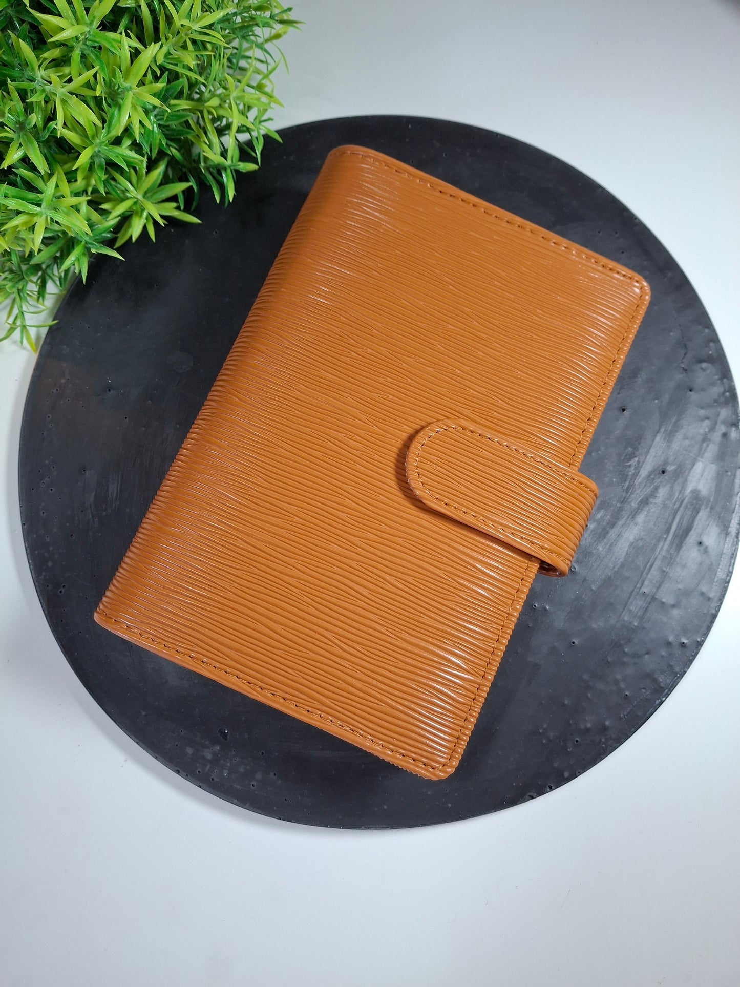 A6 Ripple Binder - gold rings - various colours