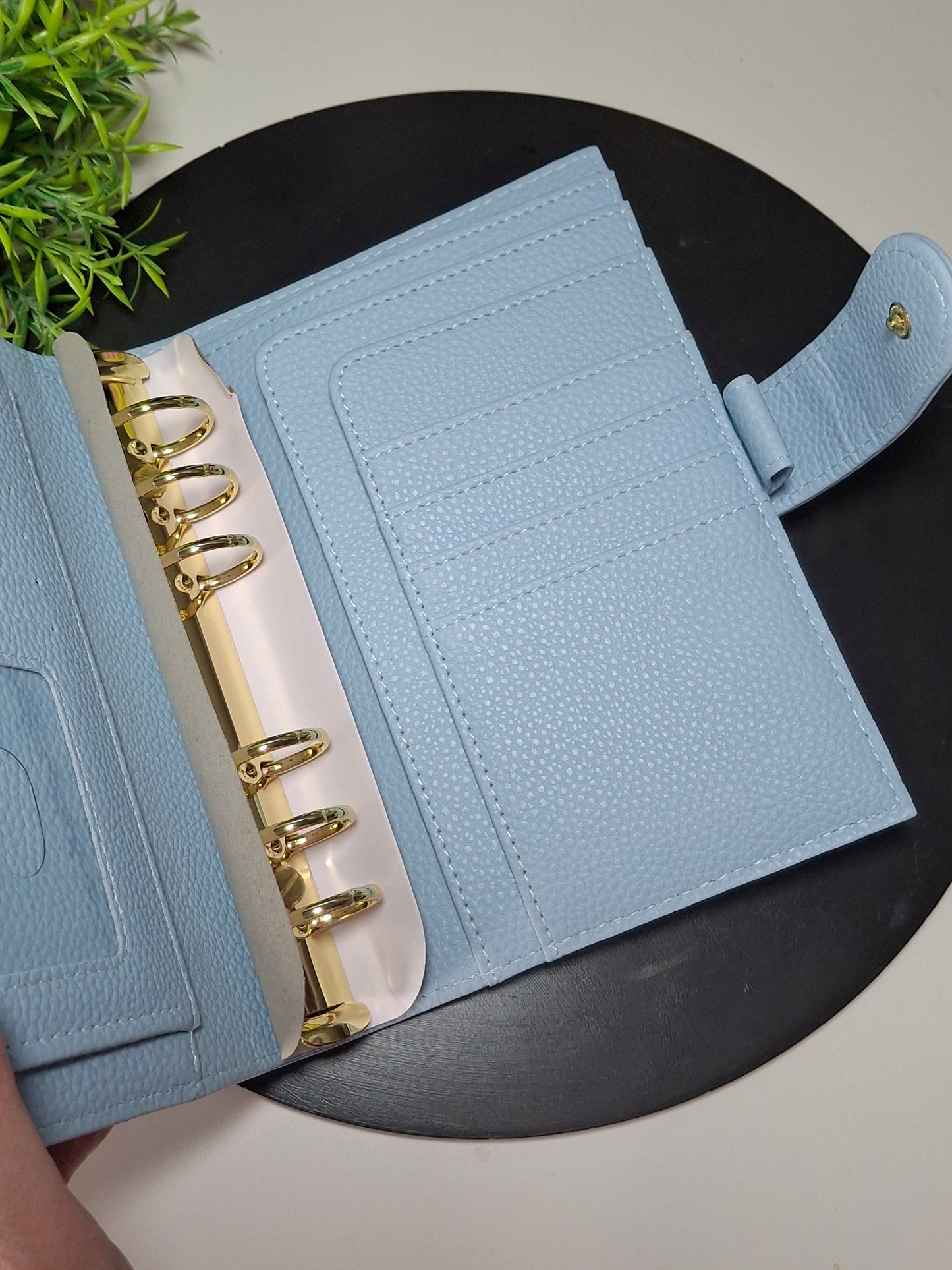 A6 wide Pebble Binder - various colours