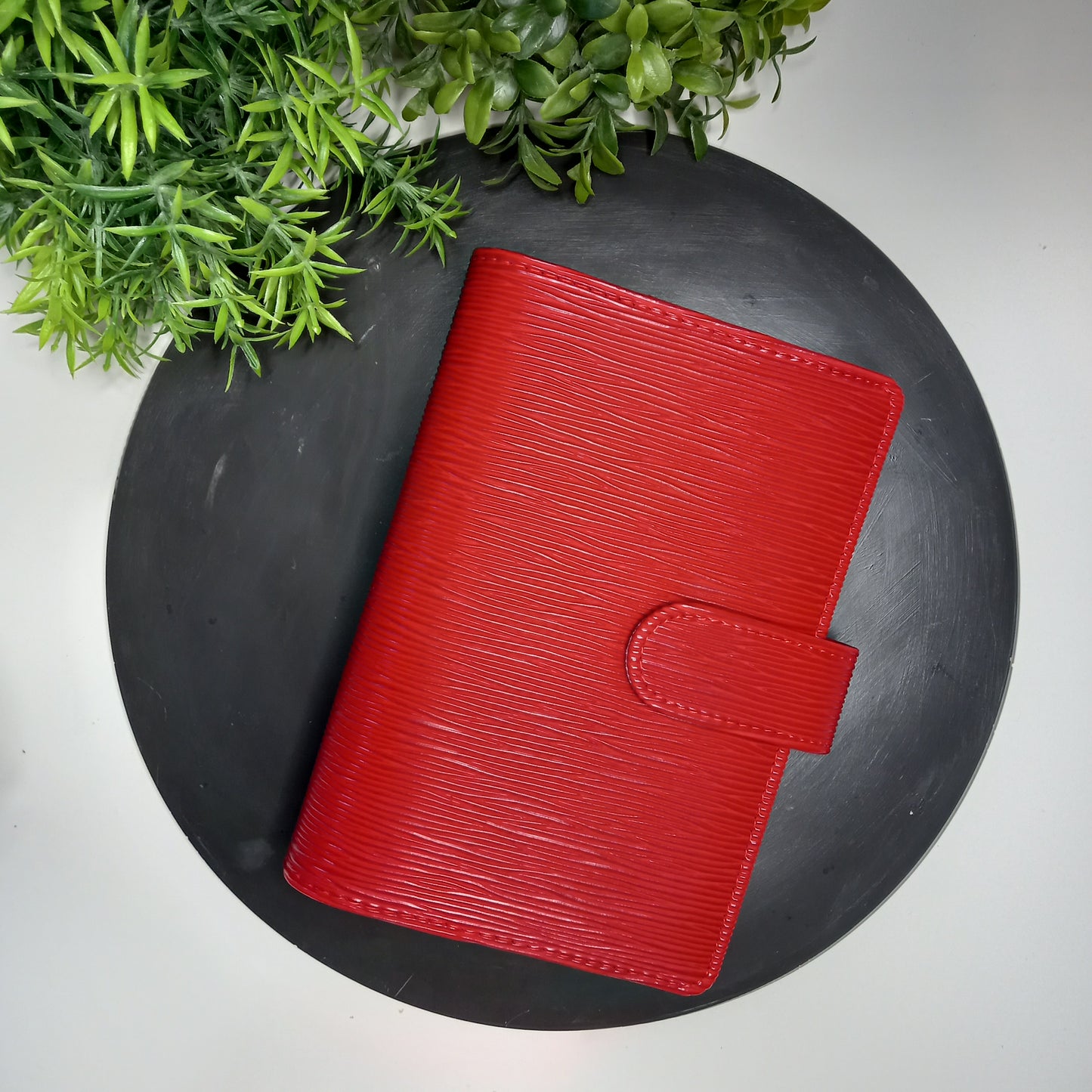 A6 Ripple Binder - gold rings - various colours