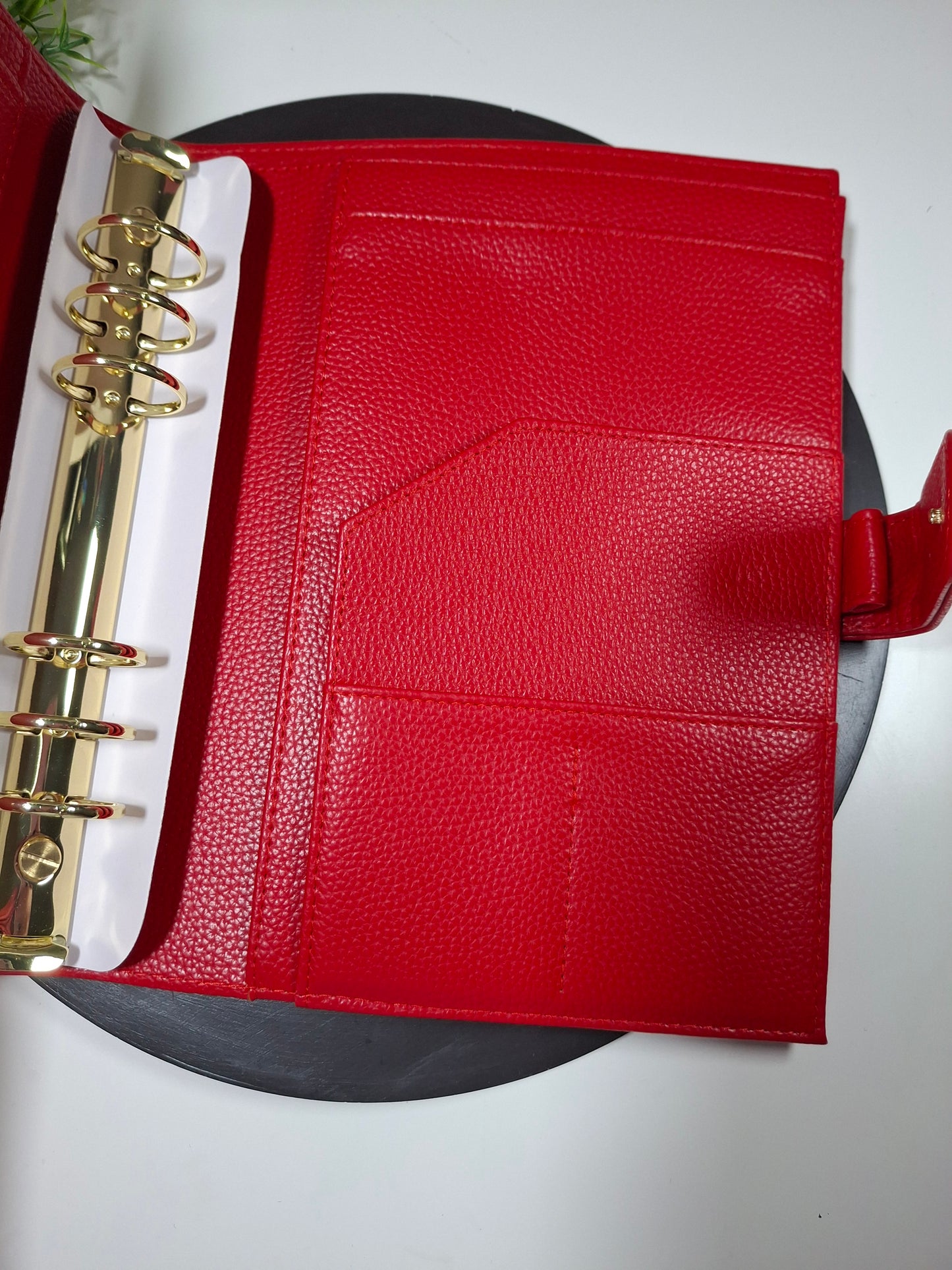 A5 Pebble binder - gold rings - black rings - various colours