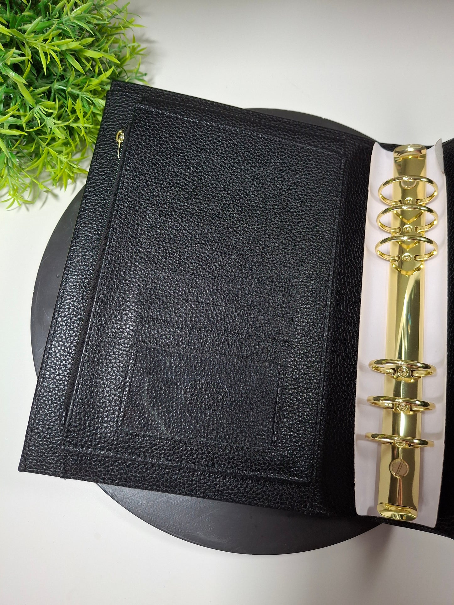 A5 Pebble binder - gold rings - black rings - various colours