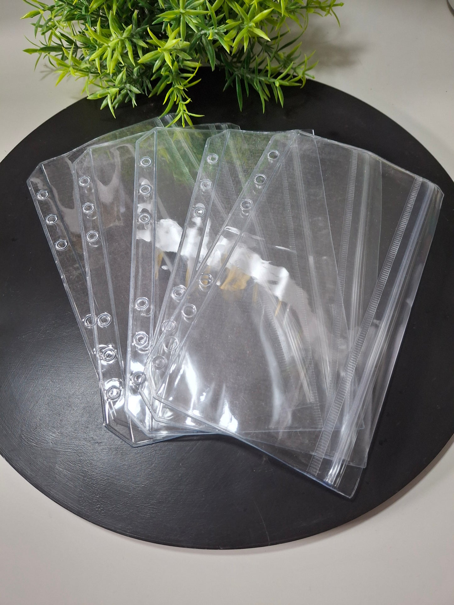 A6 zipless double pocket envelope