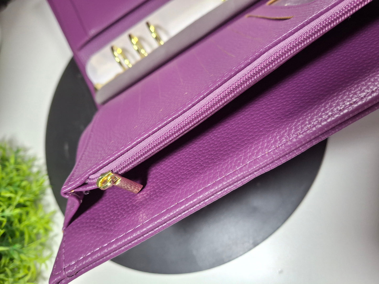 A5 Pebble binder - gold rings - black rings - various colours