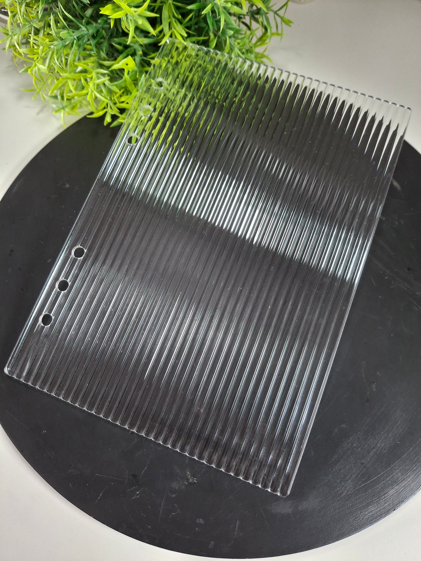 A5 fluted acrylic dashboards