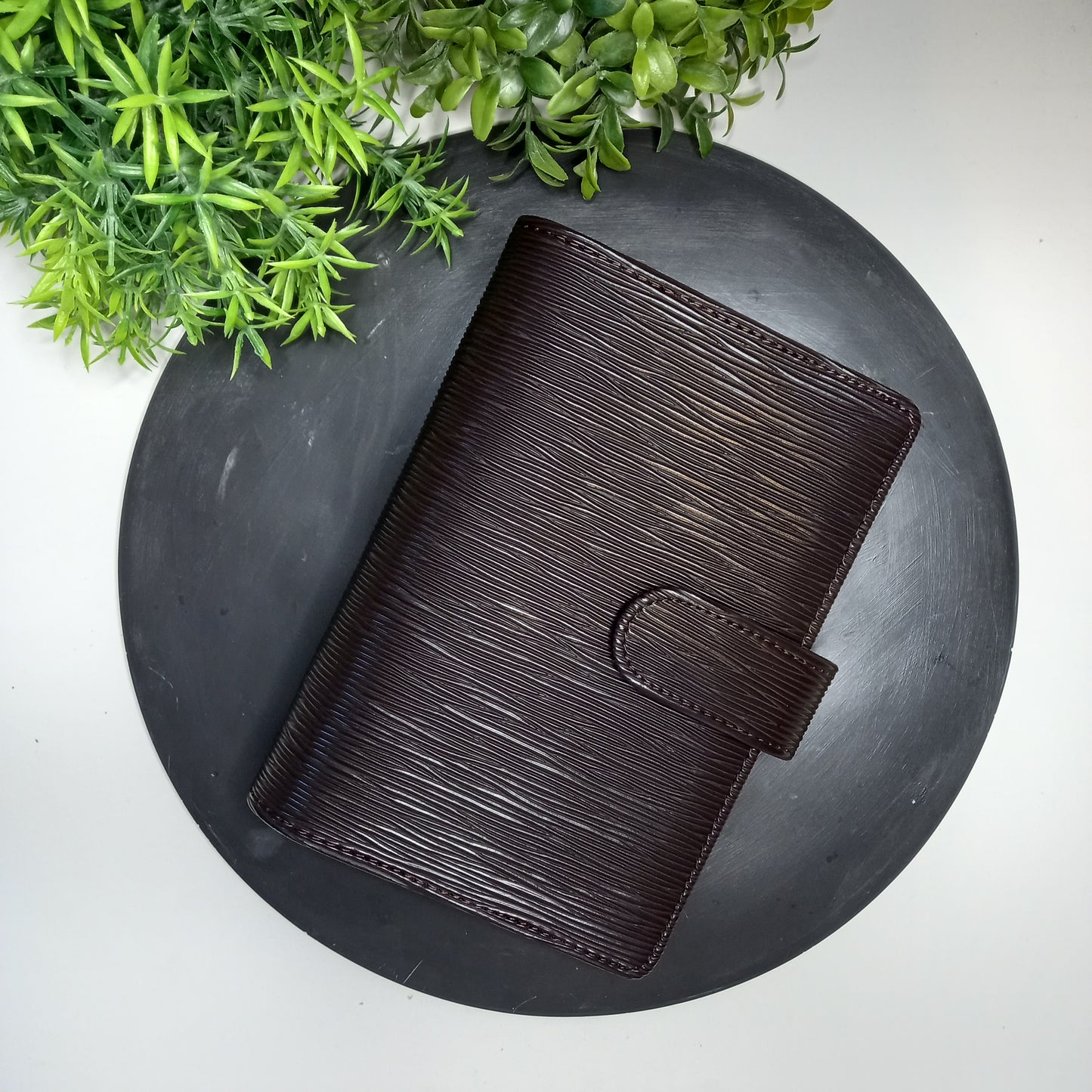 A6 Ripple Binder - gold rings - various colours