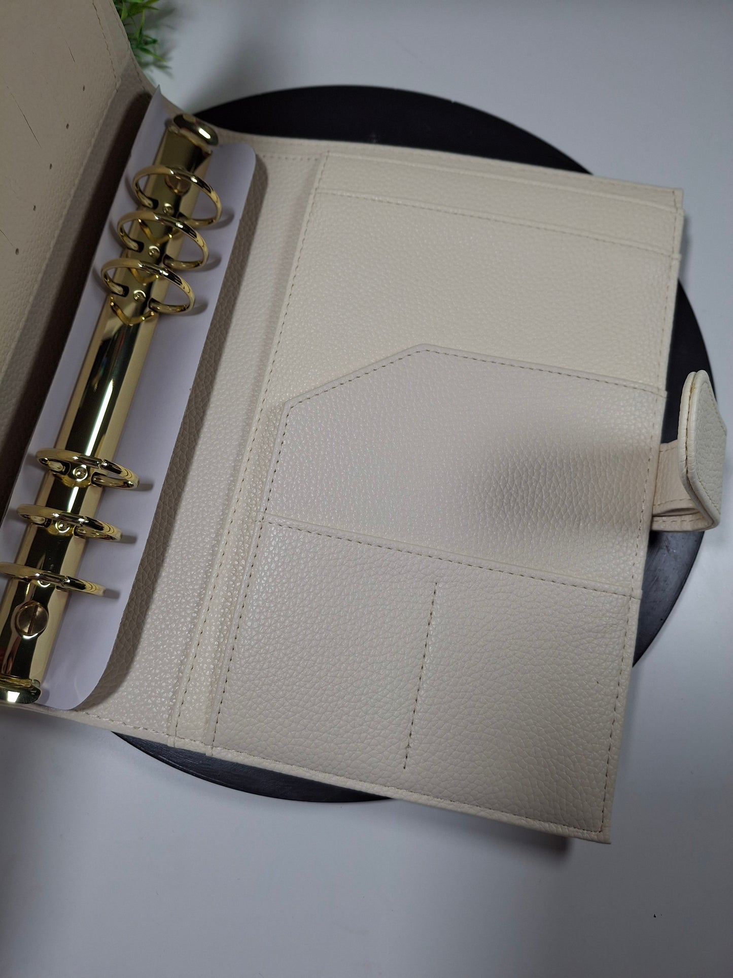 A5 Pebble binder - gold rings - black rings - various colours