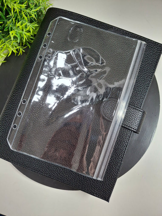 A5 clear zipless envelope