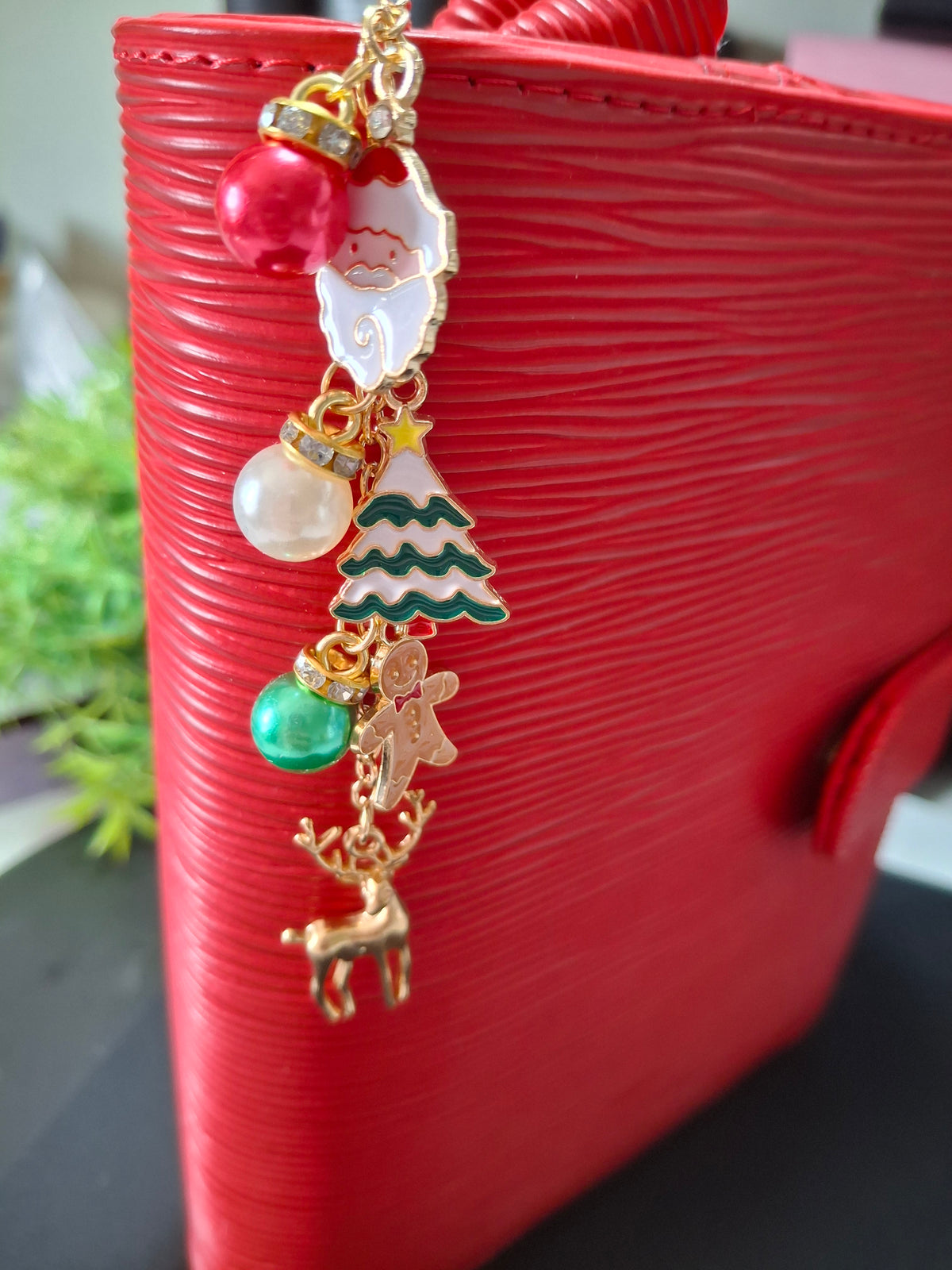 Santa & co lobster keychain